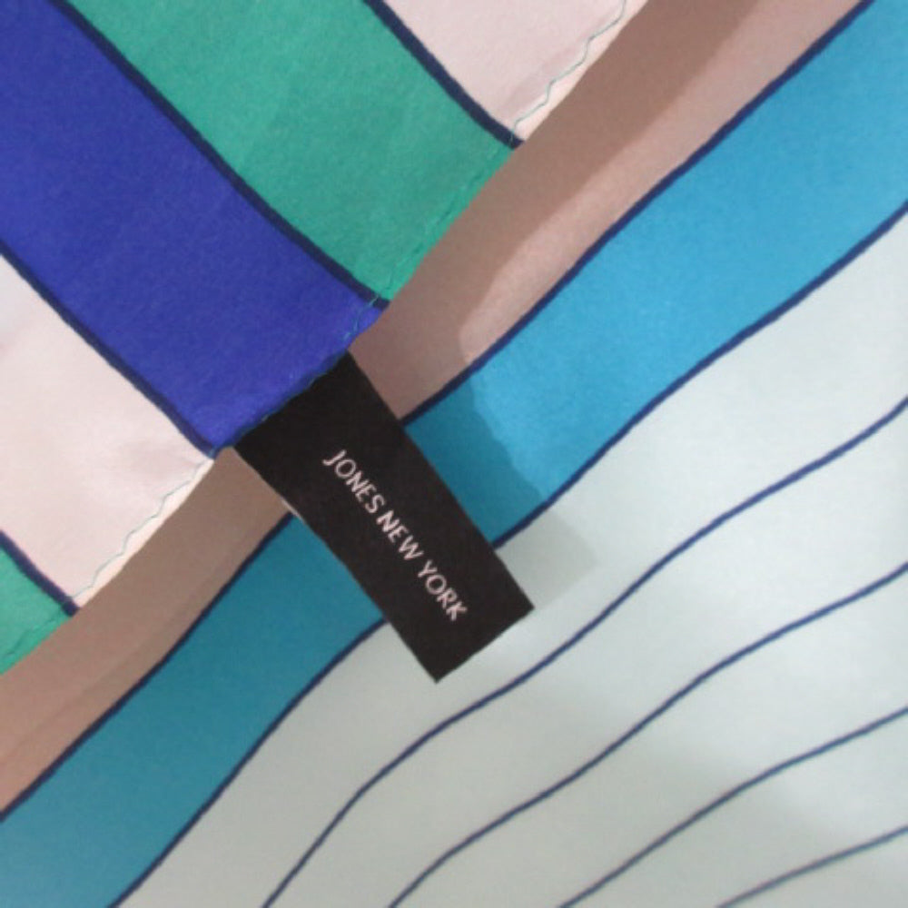 Jones New York Stripes Silk Scarf - Long – 4519