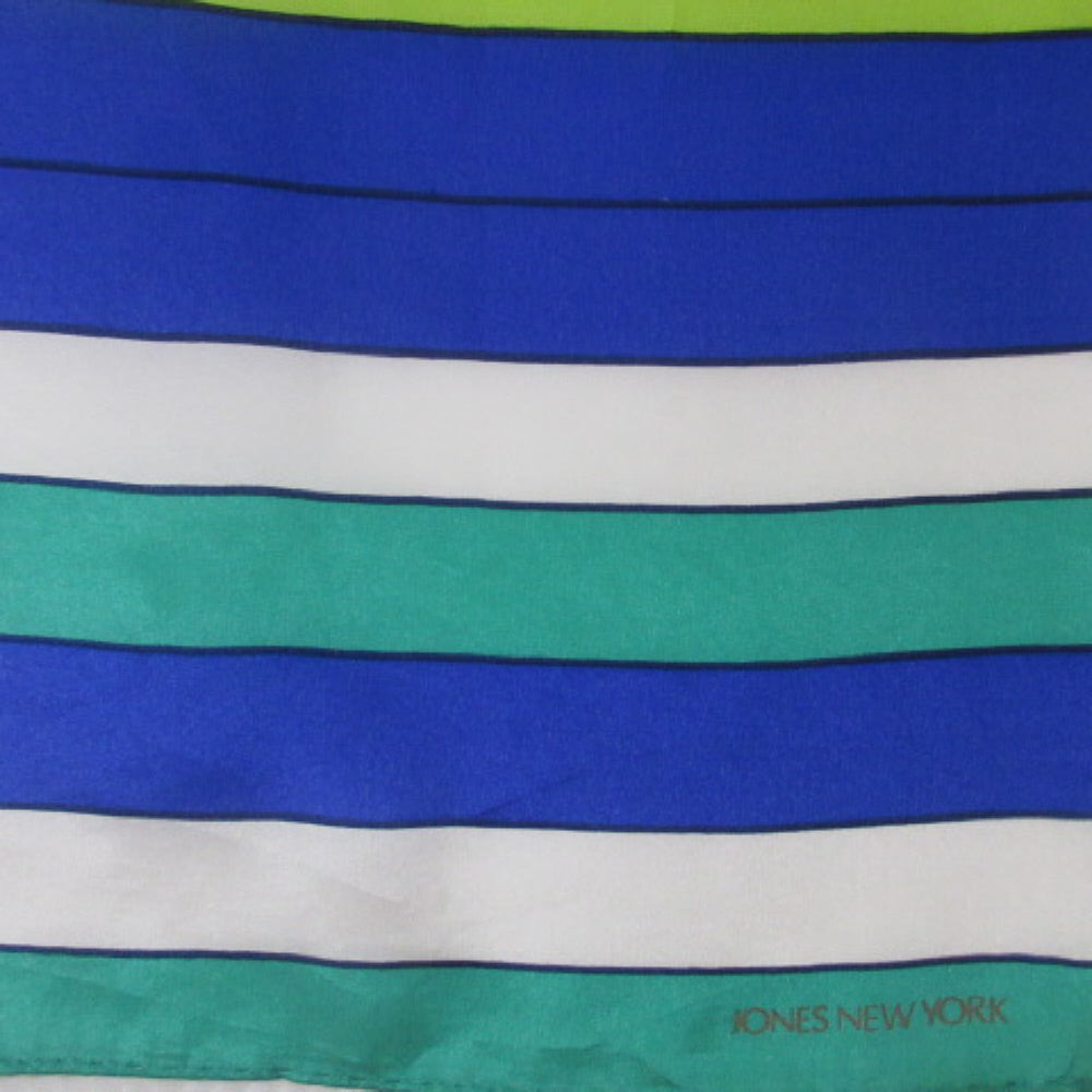 Jones New York Stripes Silk Scarf - Long – 4519