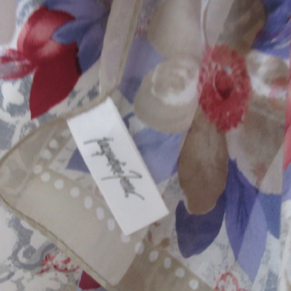 Jacqueline Ferrar Floral Silk Scarf - Long – 4530