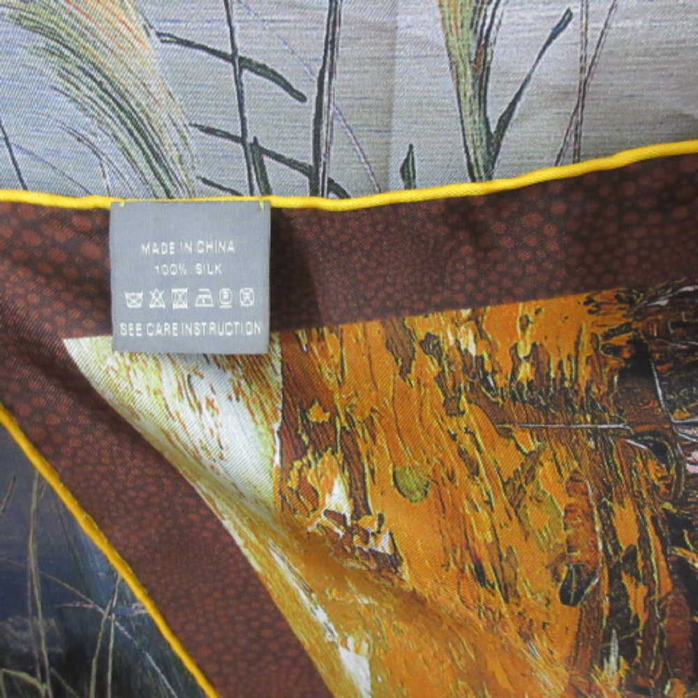 GORGEOUS ART PAINTING Silk Scarf - Square - 4553