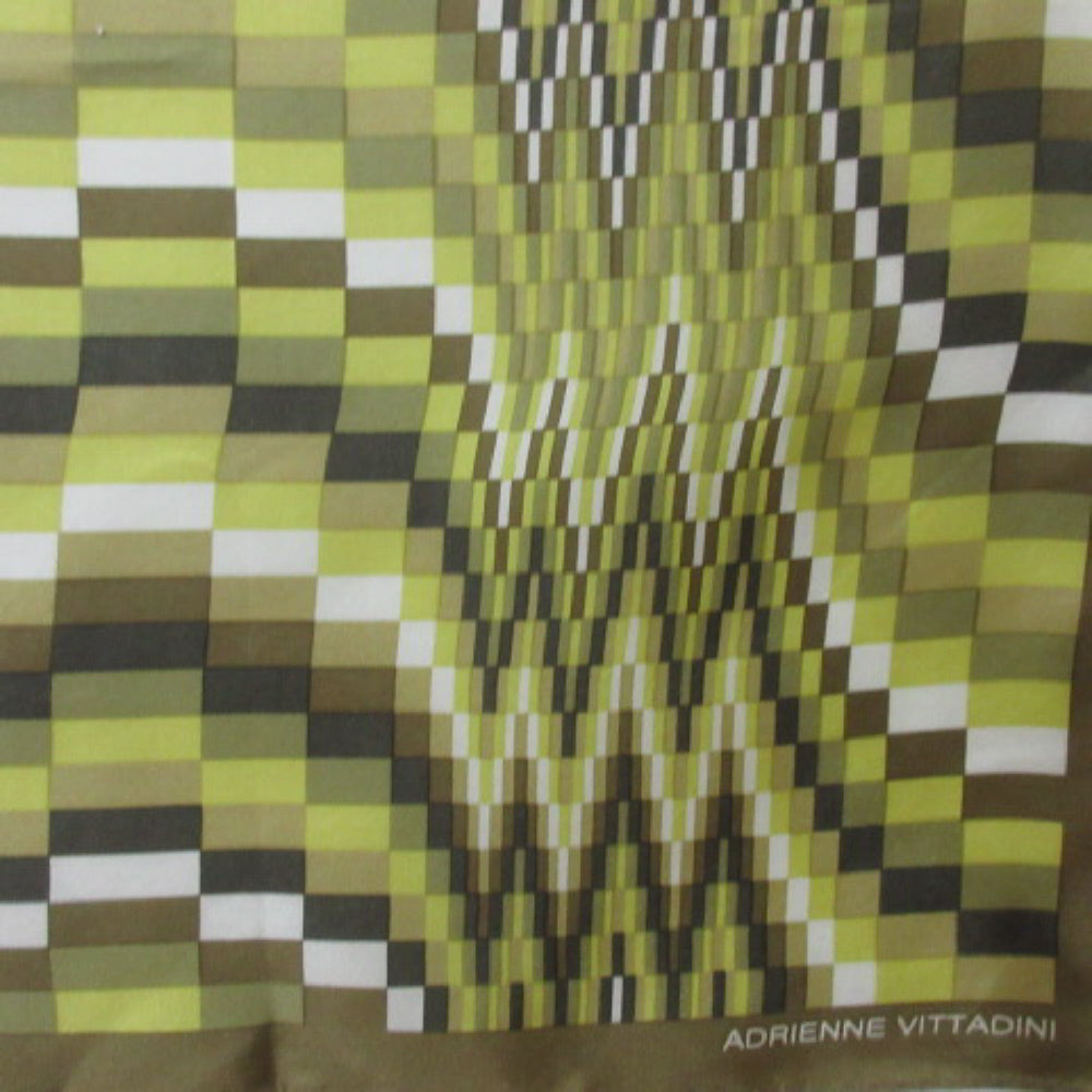 Adrienne Vittadini Silk Scarf - Square - 4565