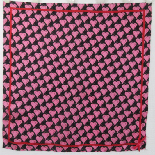 Liz Claiborne Hearts Silk Scarf - Square – 4600