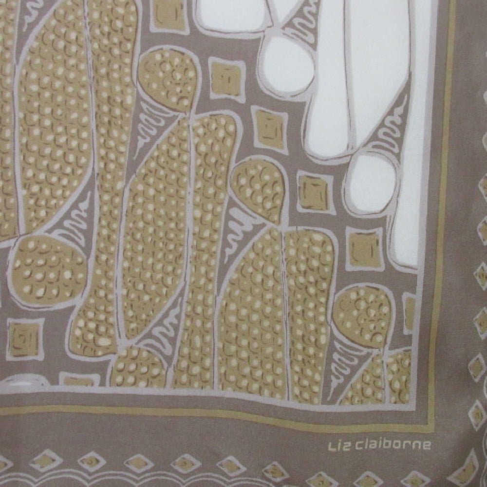 Liz Claiborne Designer Silk Scarf - Square – 4618