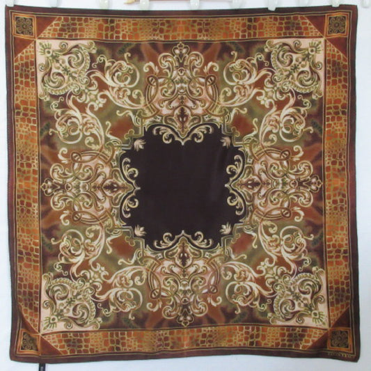 Ellen Tracy Designer Silk Scarf - Square – 4623