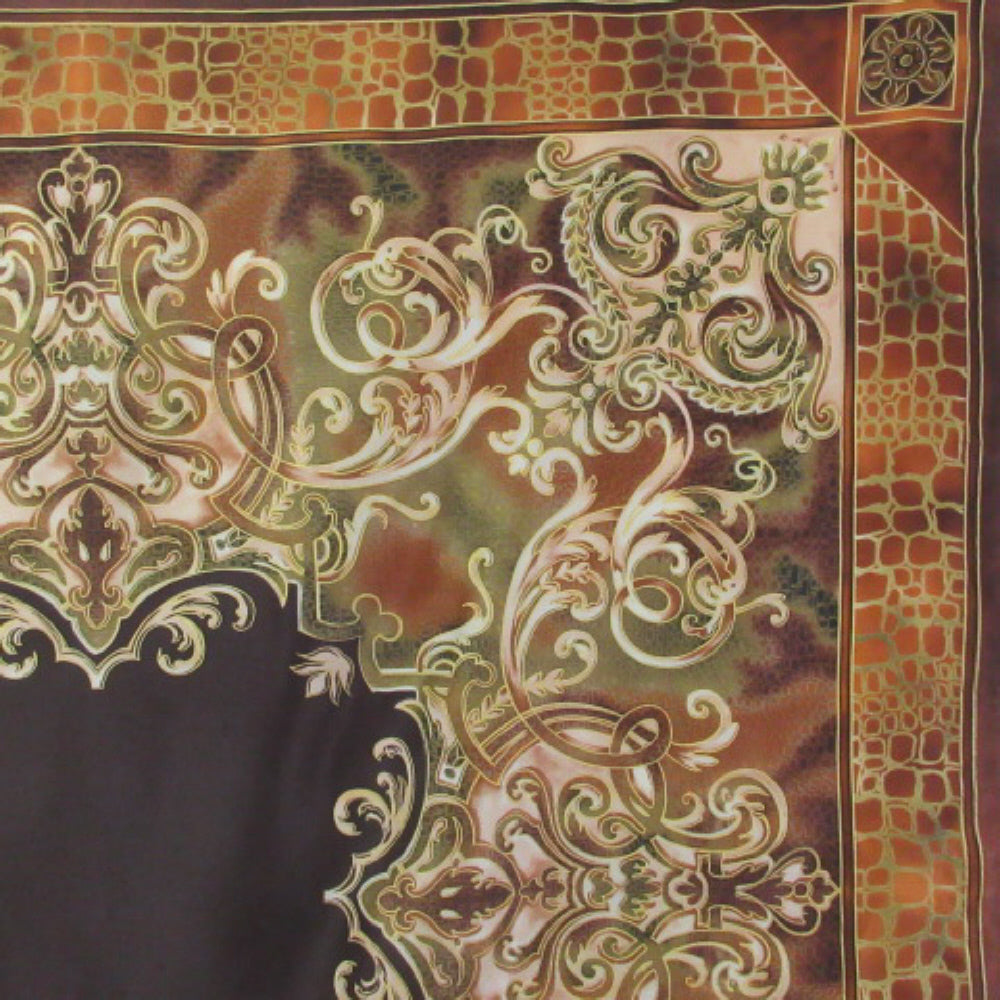 Ellen Tracy Designer Silk Scarf - Square – 4623