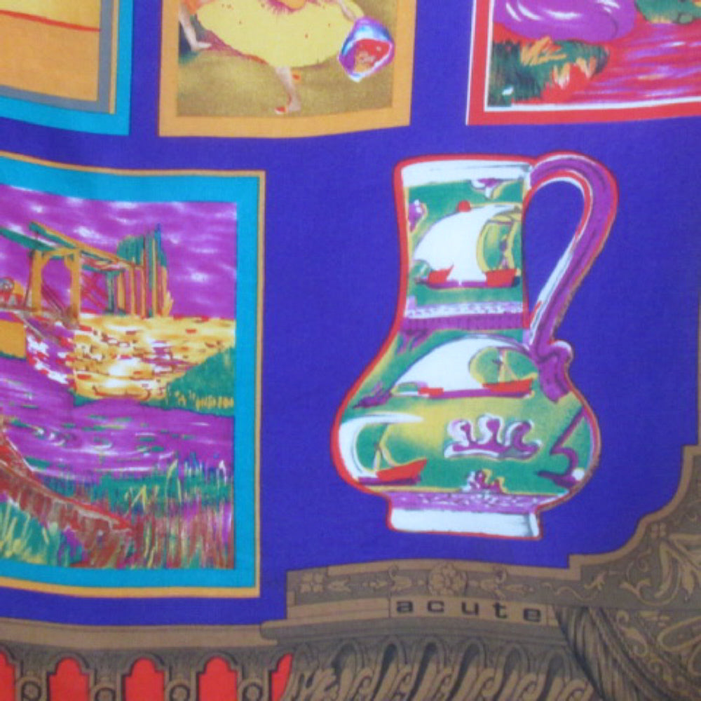 ACUTE Silk Scarf - Square - 4628