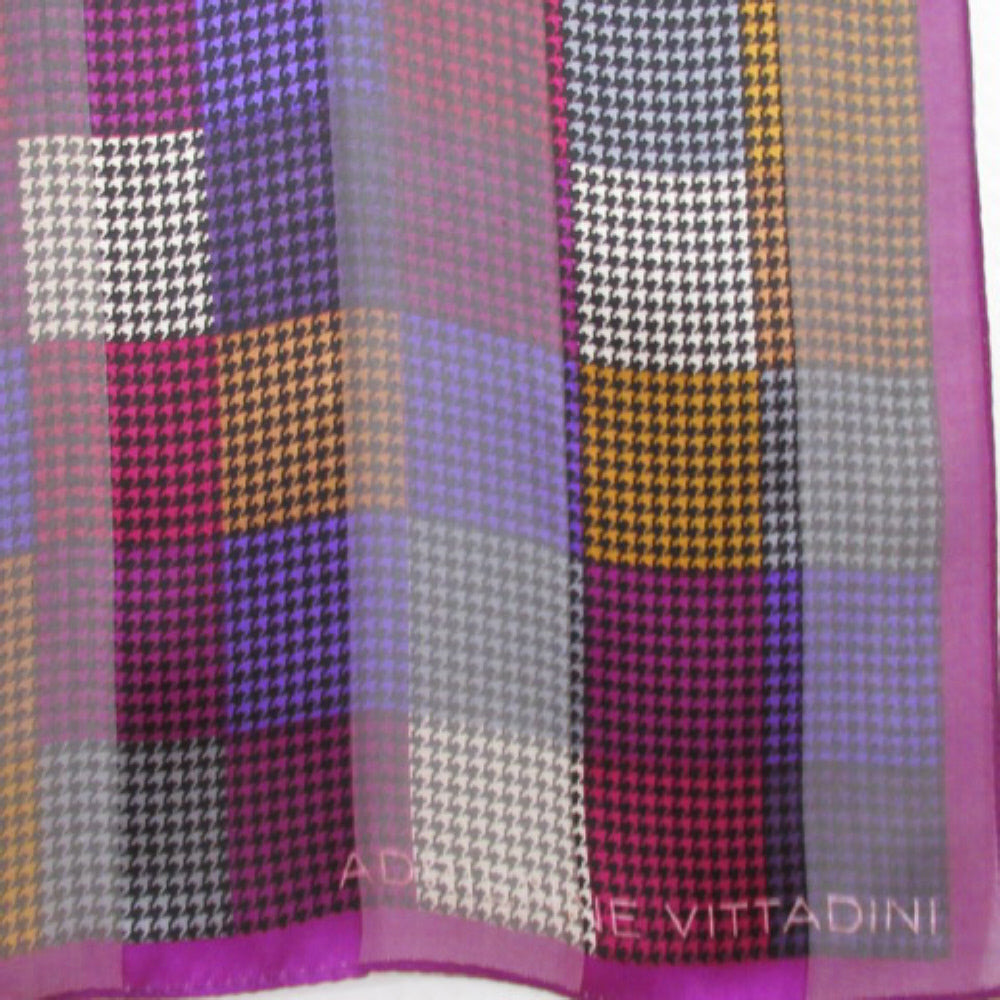 Adrienne Vittadini Silk Scarf - Long - 4635