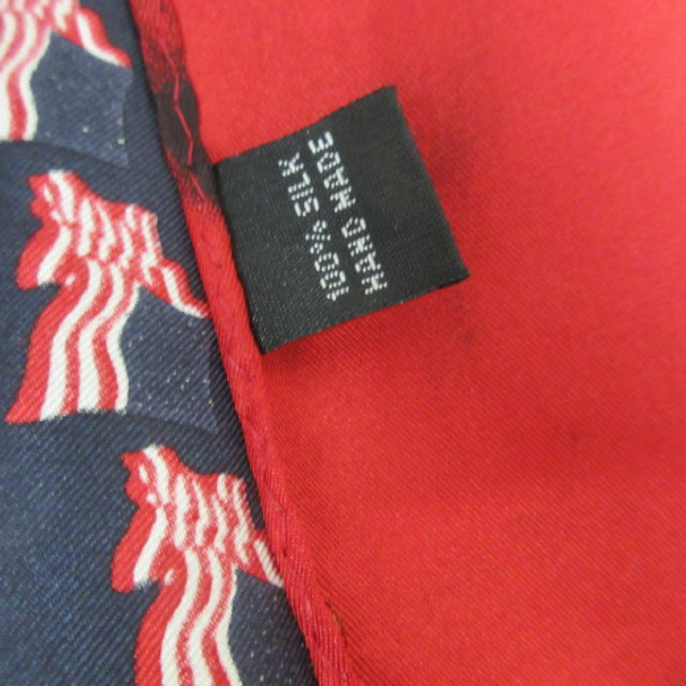 USA Statue of Liberty Patriotic Silk Scarf - Square – 4639