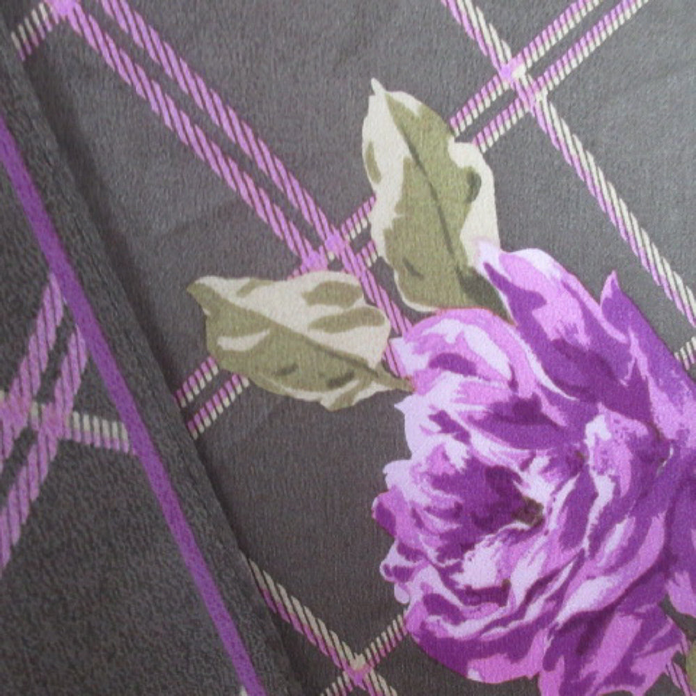 Jones New York Floral Silk Scarf - Long – 4646