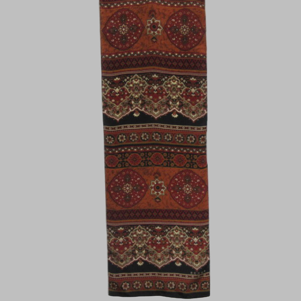 Echo Designer Silk Scarf - Long – 4647