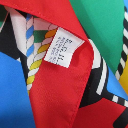 Echo Designer Summer Fun Silk Blend Scarf - Square – 4697