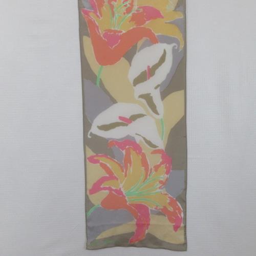 Anne Klein Floral Silk Scarf - Long - 4713