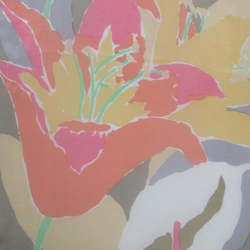 Anne Klein Floral Silk Scarf - Long - 4713