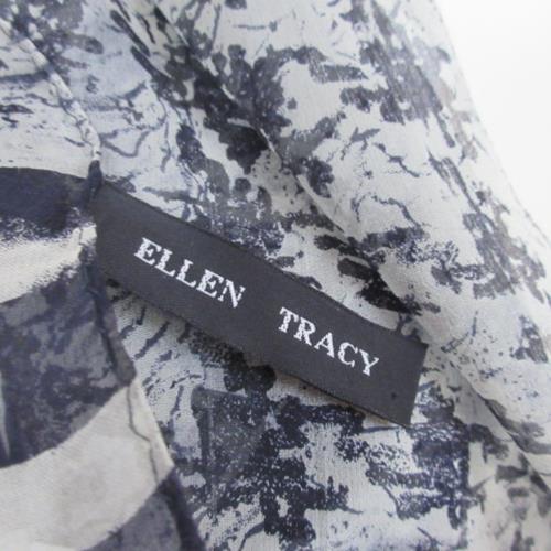 Ellen Tracy Abstract Silk Scarf - Long – 4718