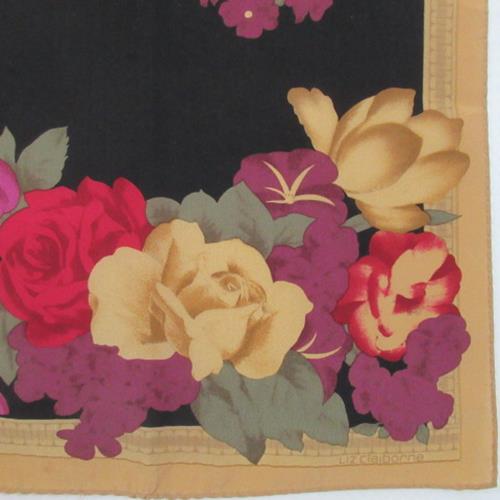 Liz Claiborne Floral Silk Scarf - Long – 4723