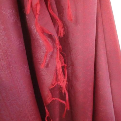 Indian Silk Embossed Floral Silk Scarf - Long – 4746