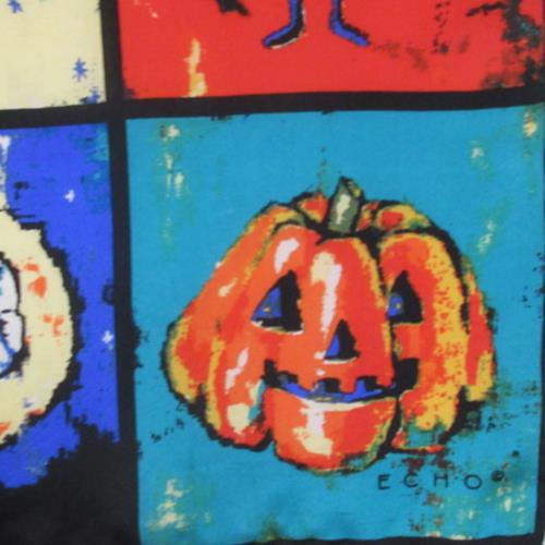 Halloween Silk Scarf - Long – 4754