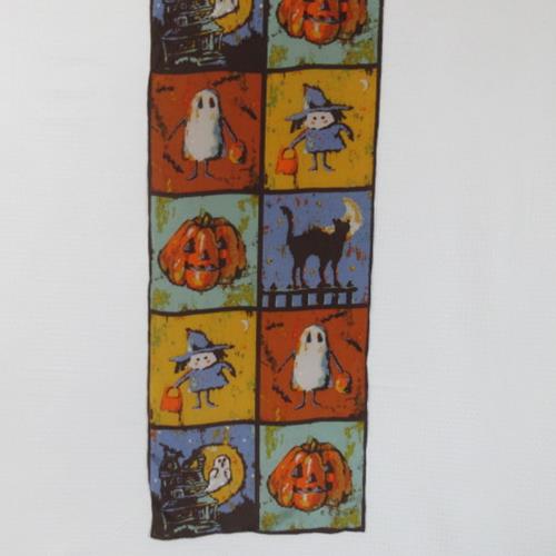 Halloween Silk Scarf - Long – 4755