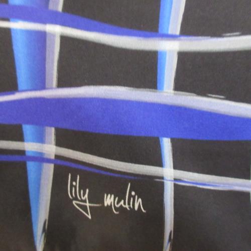 Lily Mulin Designer Silk Scarf - Square – 4773