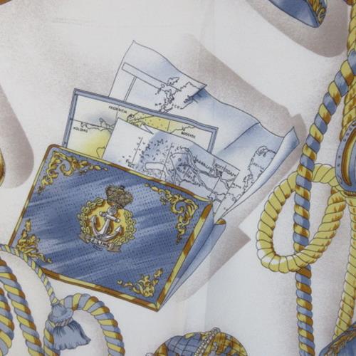 Loredano Nautical Silk Scarf Square - 4775