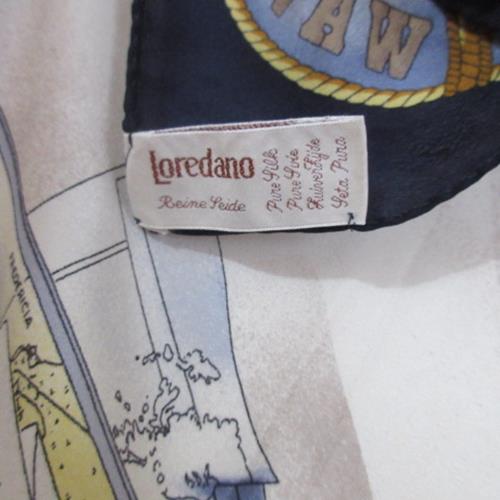 Loredano Nautical Silk Scarf Square - 4775