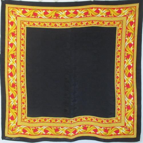 Anne Klein Art Embossed Silk Scarf - Square - 4776