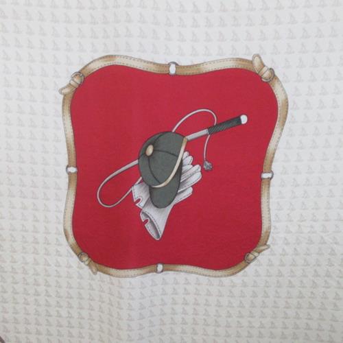 Celine Paris Equestrian Silk Scarf Square - 4799