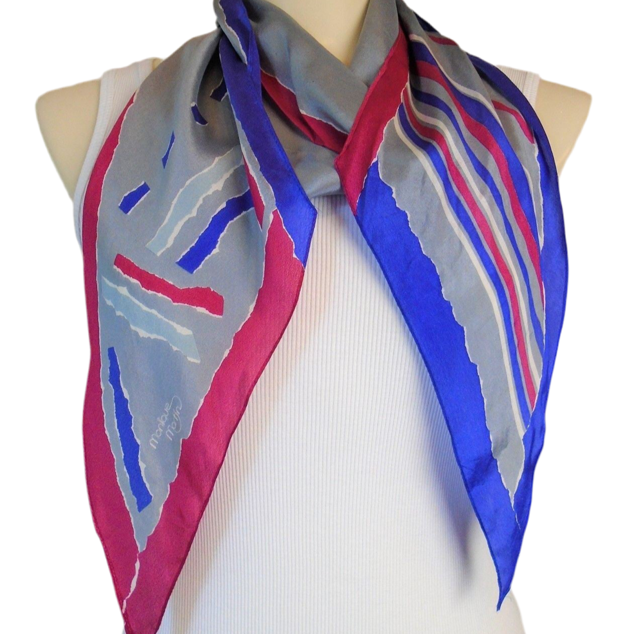 Monique Martin Silk Scarf - Long