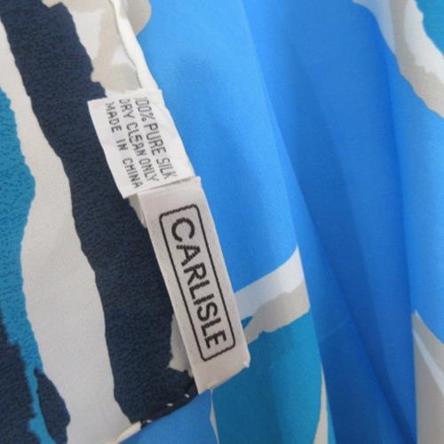 CARLISLE Designer Vintage Silk Scarf - Square - 4800