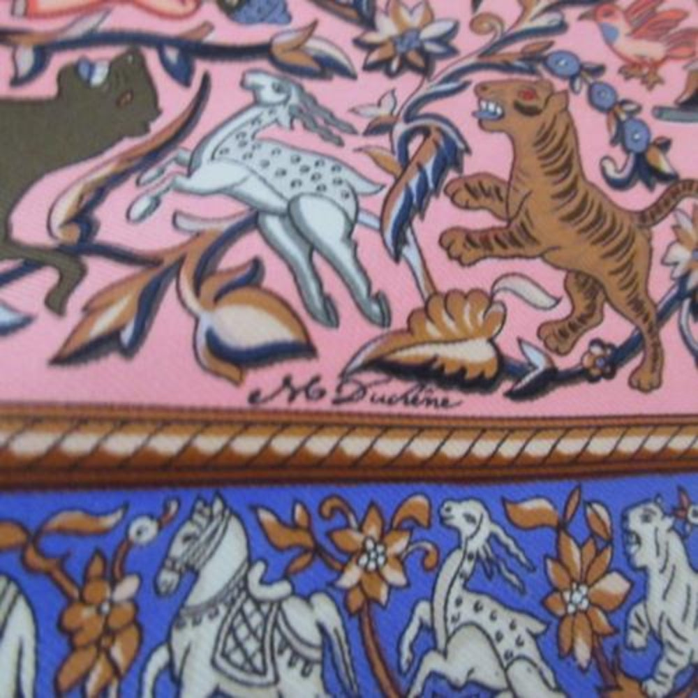 HERMES Silk Scarf - Chasse en Inde - 35" Square - 4806