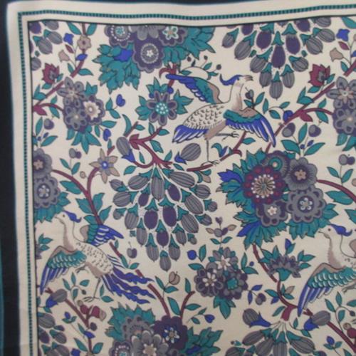 Liberty Floral Art Silk Scarf - Square - 4811