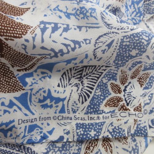 Echo Japan Floral Silk Scarf - Square - 4823