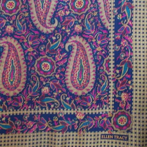 Ellen Tracy Designer Silk Scarf - Square – 4831