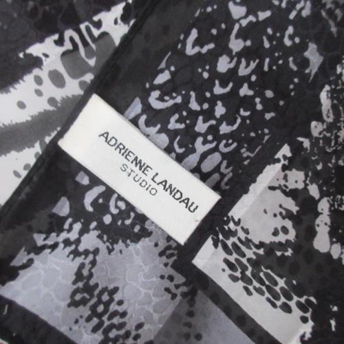 Adrienne Landau Snakeskin Silk Scarf - Square - 4834