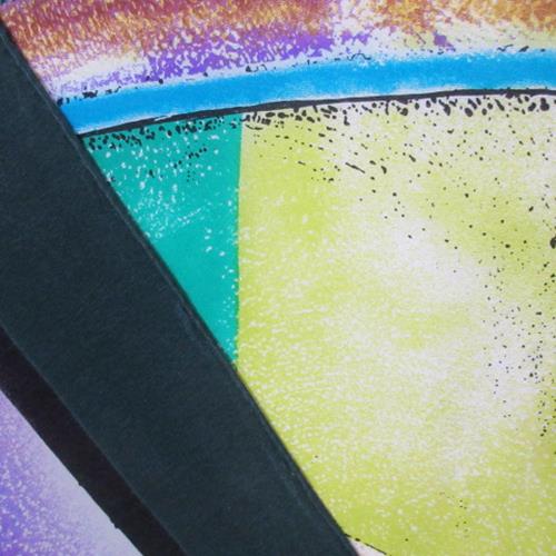Loredano Abstract Art Silk Scarf - Square