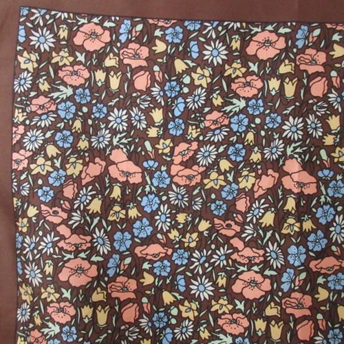 Liberty of London Floral Silk Scarf - Square - 4844