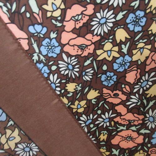 Liberty of London Floral Silk Scarf - Square - 4844