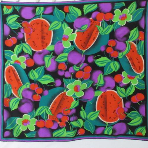 Saldarini Designer Silk Scarf - Square – 4852