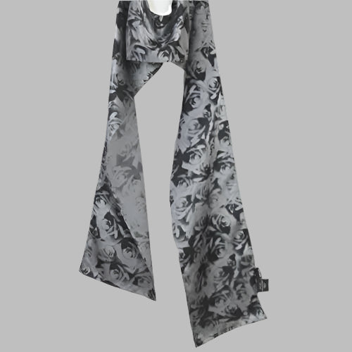 NY & Co Roses Silk Scarf - Long – 4866