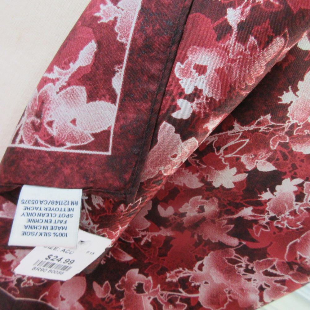 Joseph Abboud Silk Scarf - 16" Pocket Square Handkerchief - 5481