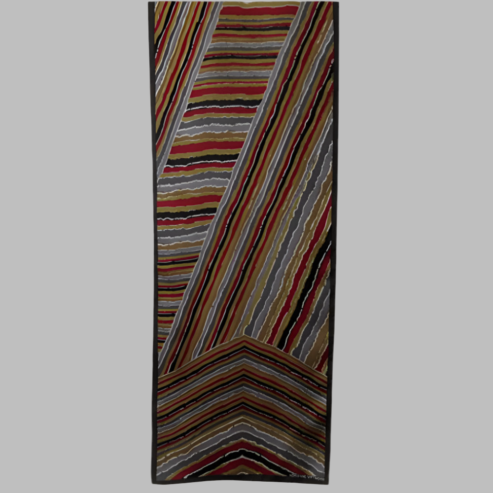 Adrienne Vittadini Silk Scarf - Long - 4542