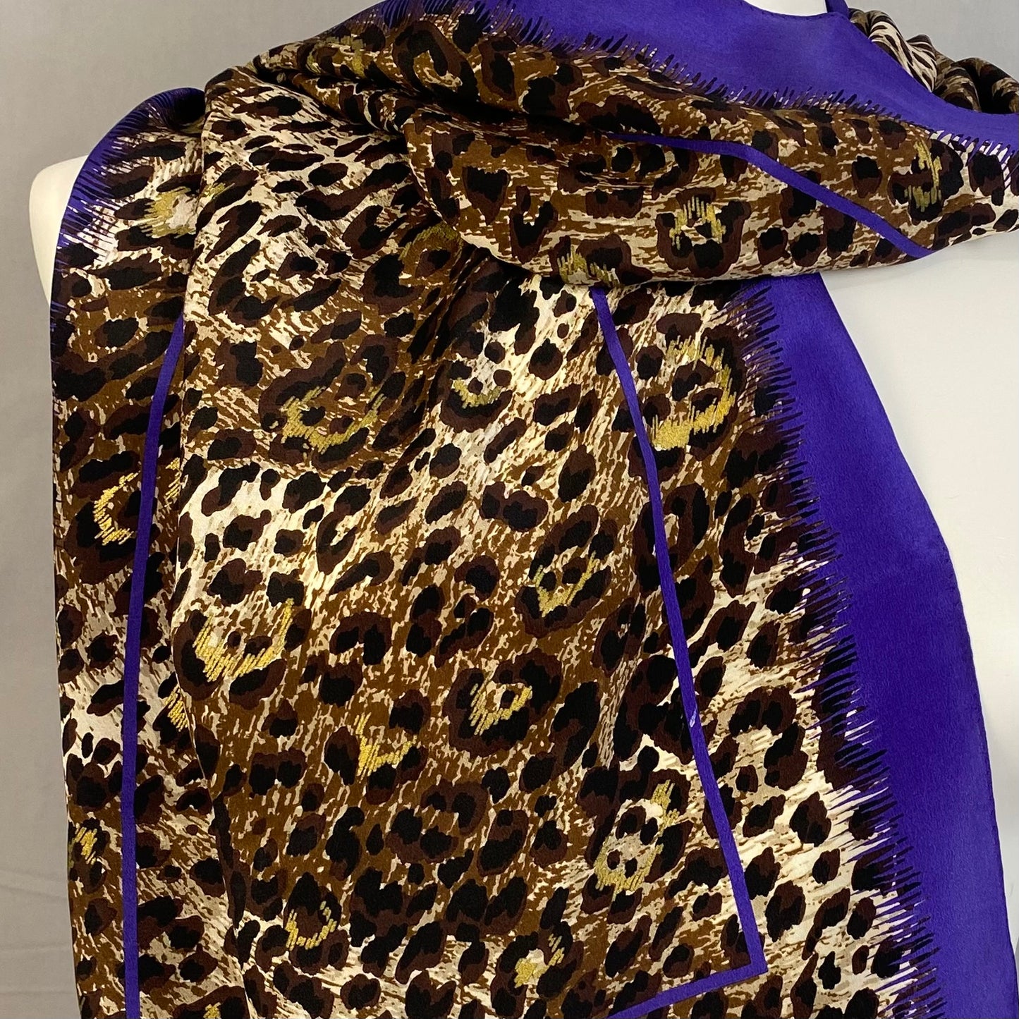 Adrienne Vittadini Silk Scarf - Long - 5231