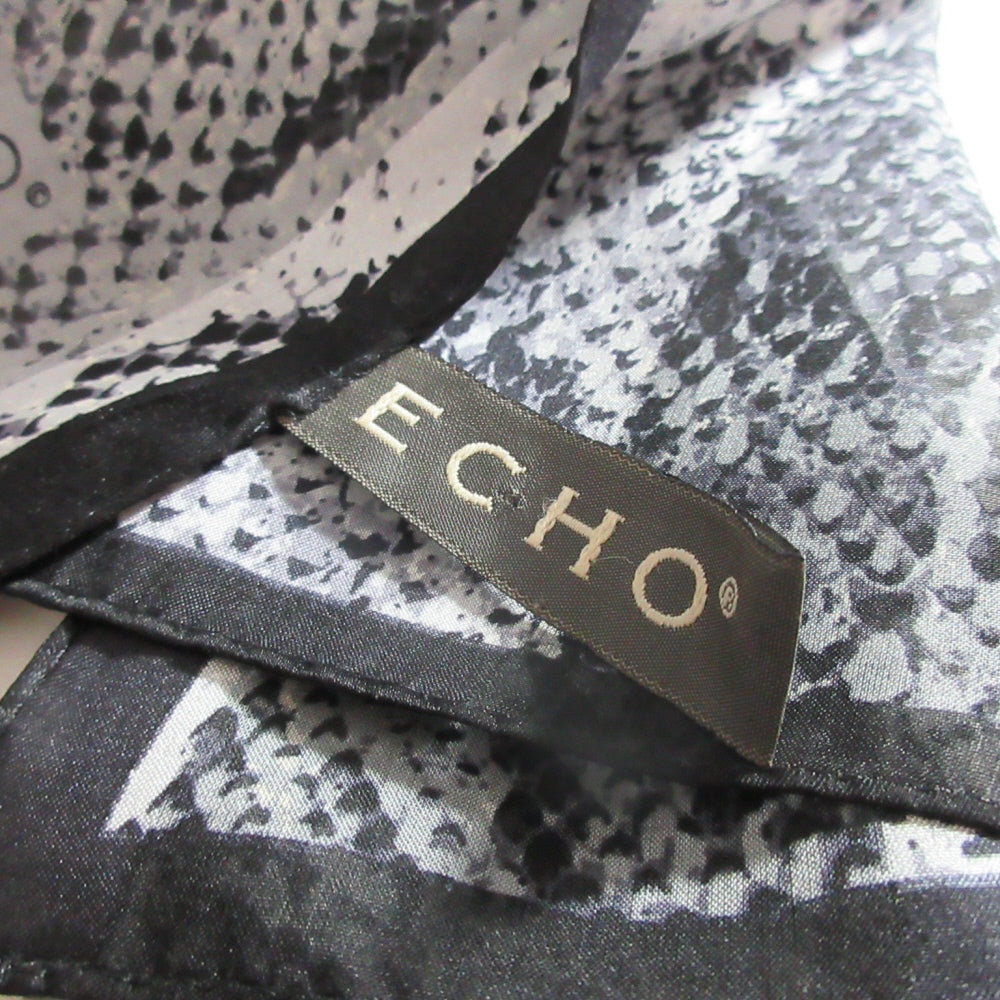 Echo Snakeskin Silk Scarf - Long - 5484