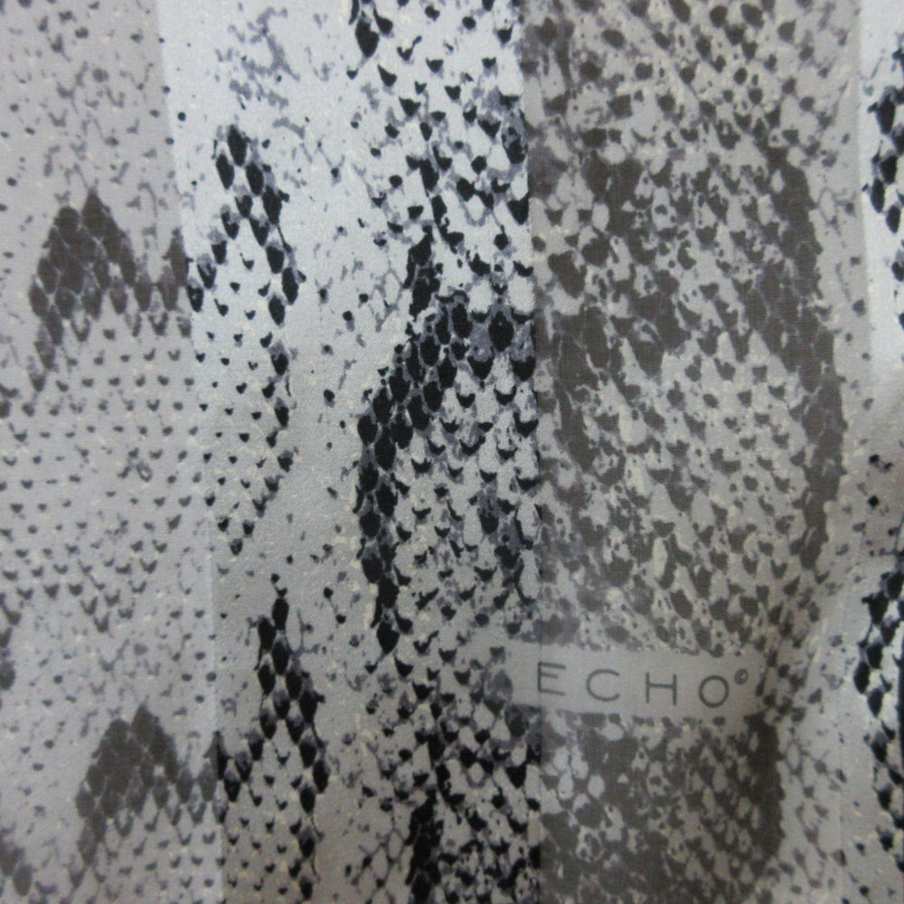 Echo Snakeskin Silk Scarf - Long - 5484