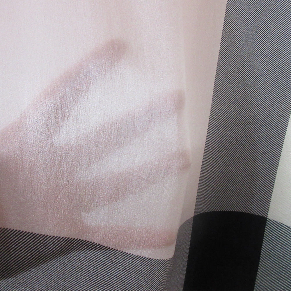 Burberry Geometric Silk Scarf - Long - 5486