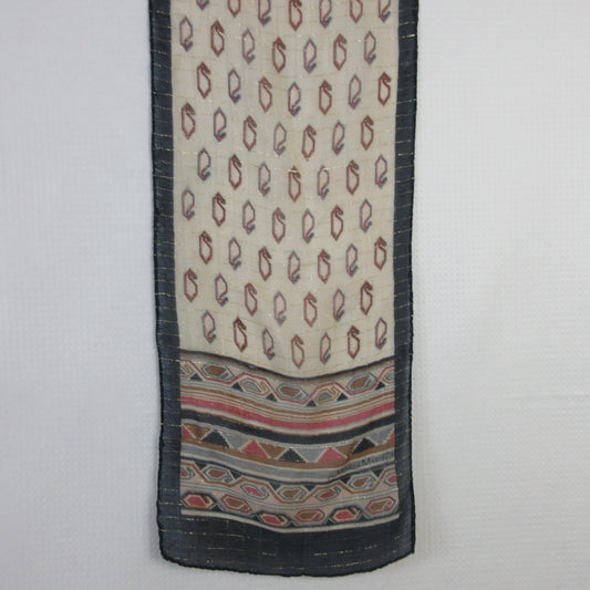 Monique Martin Boho Designer Silk Scarf - Long - 5491