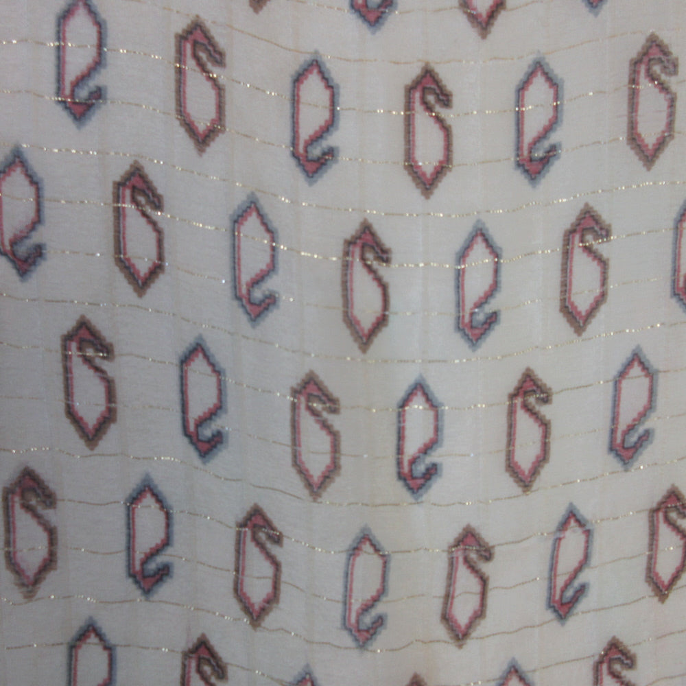 Monique Martin Boho Designer Silk Scarf - Long - 5491