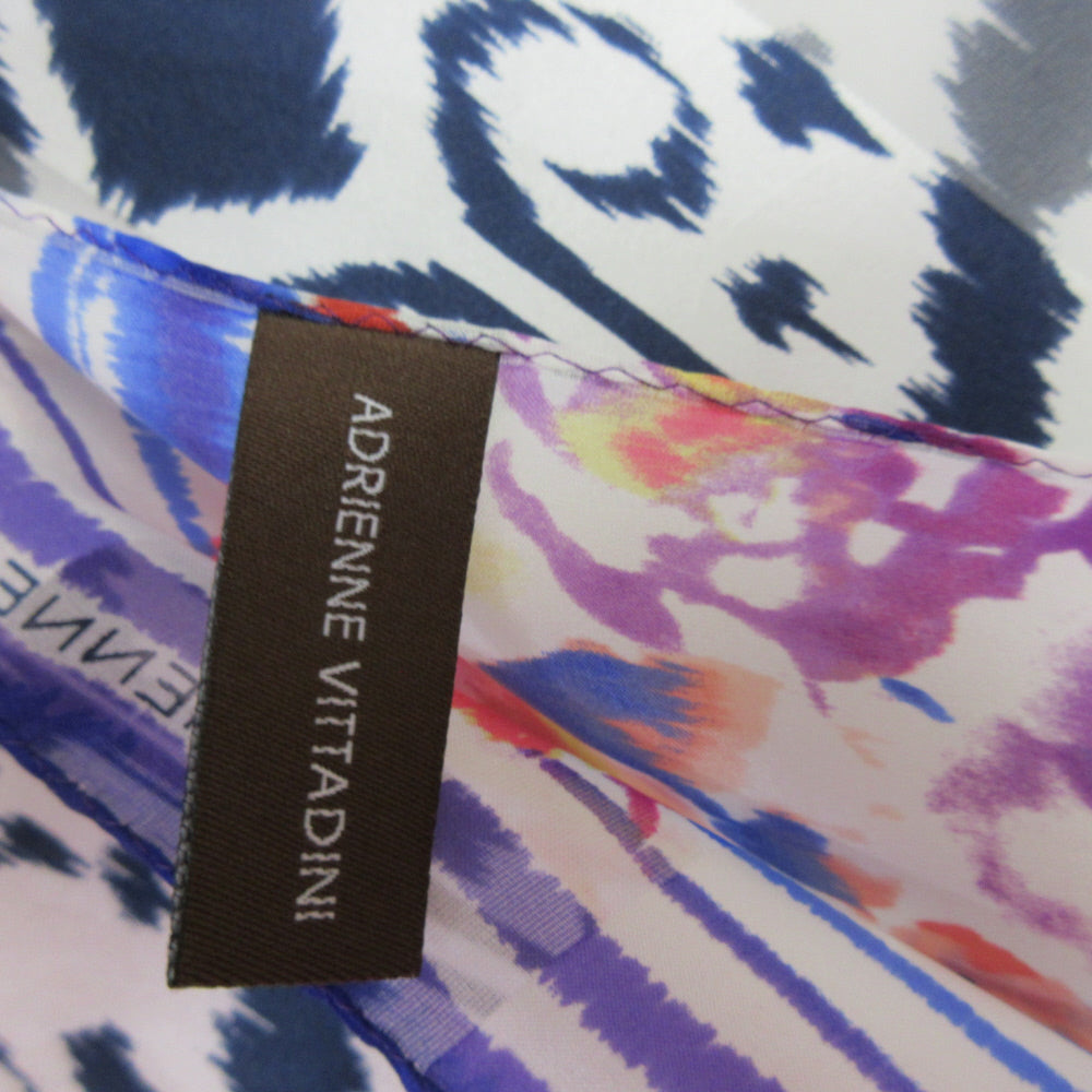 Adrienne Vittadini Floral Silk Scarf - Long - 5492