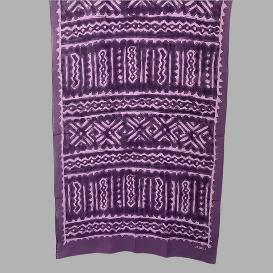 Carlisle Art Silk Scarf - Long