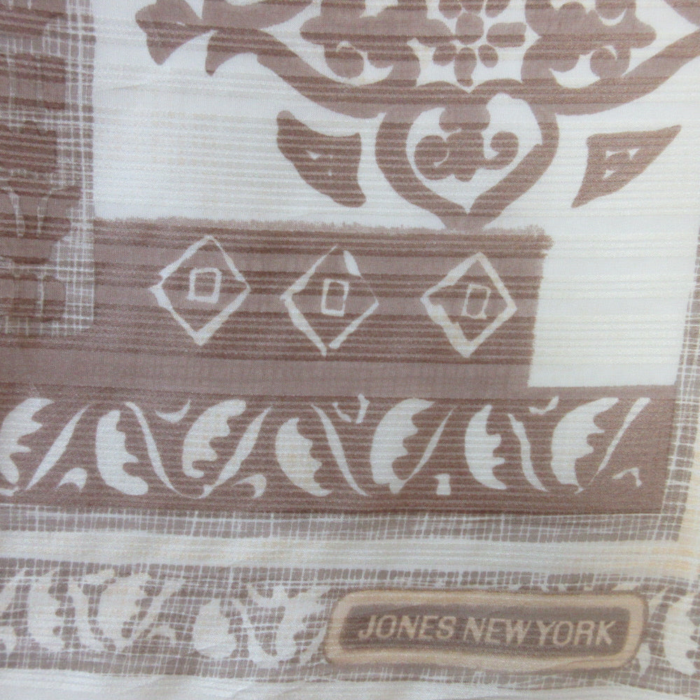 Jones New York Designer Silk Scarf - Square - 5494